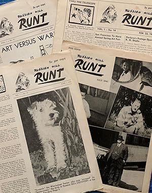 Russian Hill Runt. (Four Issues). Vol. 1, no.'s 14,17,19,20.