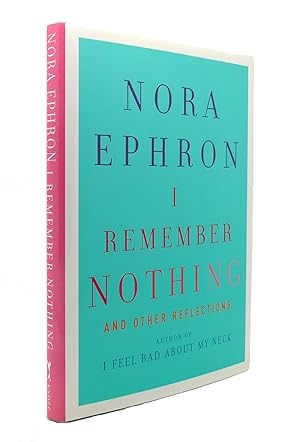 Imagen del vendedor de I REMEMBER NOTHING And Other Reflections a la venta por Rare Book Cellar