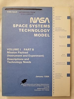NASA Space Systems Technology Model : Volume 1 Part B Mission payload (instrument and experiment)...