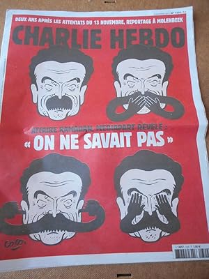 Bild des Verkufers fr Charlie Hebdo n 1320 du 8 novembre 2017 zum Verkauf von Frederic Delbos