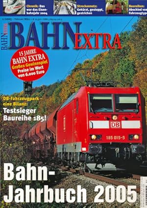 Seller image for Bahn-Extra Heft 1/2005: Bahn-Jahrbuch 2005. for sale by Versandantiquariat  Rainer Wlfel