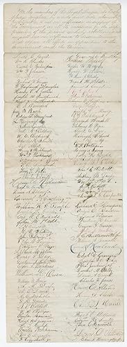 161 Young Men of Providence, R.I. Found "Loyal League" Pledged to Support the Union