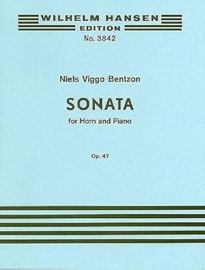 Bild des Verkufers fr Sonata op.47for horn and piano zum Verkauf von AHA-BUCH GmbH