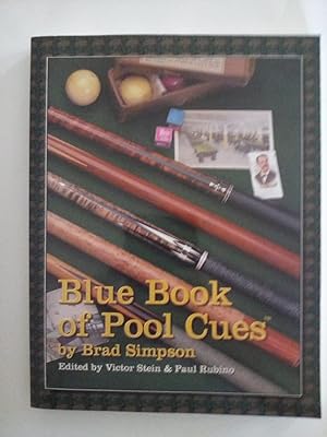 Bild des Verkufers fr Blue Book of Pool Cues zum Verkauf von Biblio Esoterica