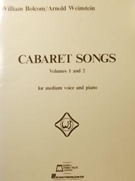 Imagen del vendedor de Cabaret Songs, Volumes 1 and 2, for medium voice and piano a la venta por Austin Sherlaw-Johnson, Secondhand Music