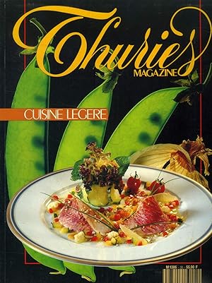 Imagen del vendedor de Thuries Magazine n 30 - juin 1991 : Cuisine lgre : Rencontre Avec Andr Romro - La moutarde - La cerise - recettes et menus lgers : salade d'oeufs brouills et langoustine aux courgettes peau, feuillet de fraises au coulis d'abricots, paupiette a la venta por Le-Livre