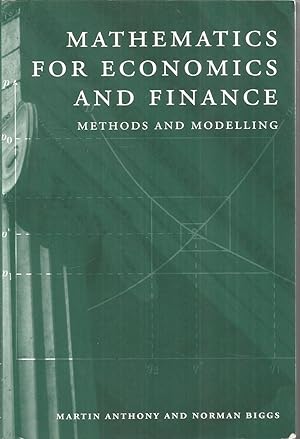 Seller image for MATHEMATICS FOR ECONOMICS AND FINANCE (Libro en INGLES) for sale by CALLE 59  Libros