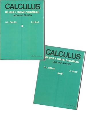 CALCULUS DE UNA Y VARIAS VARIABLES CON GEOMETRIA ANALITICA Tomo I + Tomo II (OBRA COMPLETA) 2ªEDI...