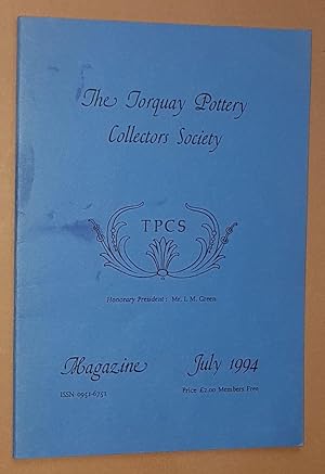 Image du vendeur pour The Torquay Pottery Collectors' Society Magazine July 1994 mis en vente par Nigel Smith Books