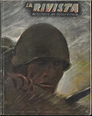 Seller image for La Rivista illustrata del Popolo d'Italia. Anno XIX - N. 2 - Febbraio 1941. for sale by Antiquariat Unterberger