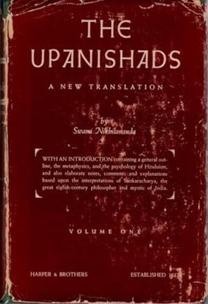 THE UPANISHADS: A NEW TRANSLATION, VOLUME ONE.: Katha, Isa, Kena, and Mundaka