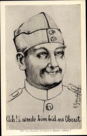Künstler Ansichtskarte / Postkarte Gautschi, R., Schweizer Soldat in Uniform