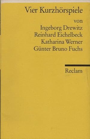 Seller image for Vier Kurzhrspiele. mit e. Nachw. hrsg. von Werner Klippert / Reclams Universal-Bibliothek ; Nr. 9834 for sale by Schrmann und Kiewning GbR