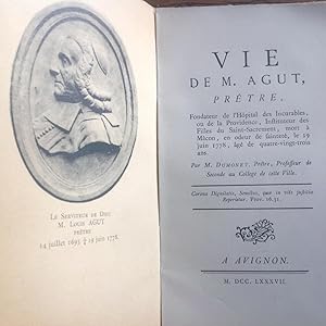 VIE de M.AGUT . Prètre