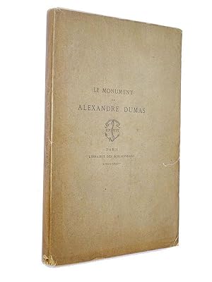 DUMAS Alexandre fils - Le monument de Alexandre Dumas oeuvre de Gustave Doré