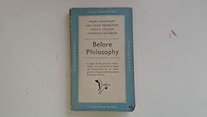 Immagine del venditore per Before Philosophy venduto da Goldstone Rare Books