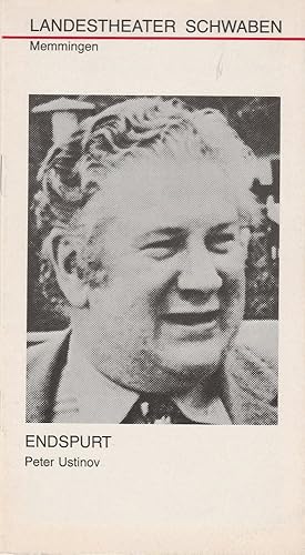 Seller image for Programmheft ENDSPURT von Peter Unstinov Premiere 1.12.1979 Spielzeit 1979 / 80 for sale by Programmhefte24 Schauspiel und Musiktheater der letzten 150 Jahre