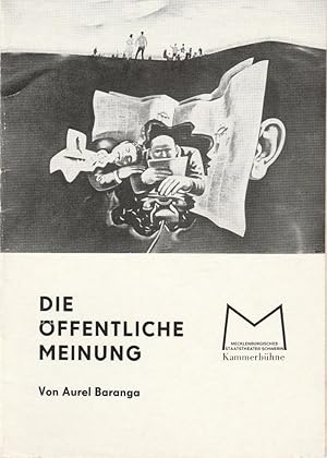 Image du vendeur pour Programmheft DIE FFENTLICHE MEINUNG von Aurel Baranga Premiere 28. November 1976 Kammerbhne Spielzeit 1976 / 77 Heft 10 mis en vente par Programmhefte24 Schauspiel und Musiktheater der letzten 150 Jahre