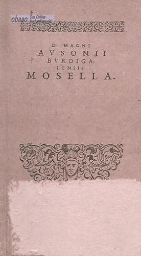 Mosella. Gedicht von der Mosel