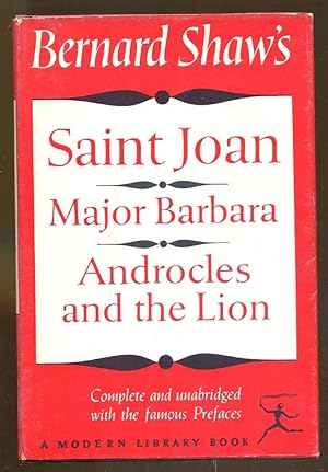 Saint Joan/Major Barbara/Androcles and the Lion