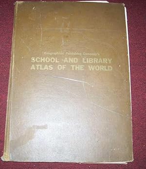 School and Library atlas of the World with Statistical Tables Based on the 1950 Census of the Uni...