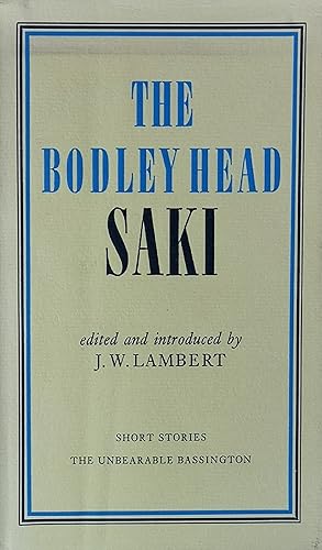 Seller image for The Bodley Head Saki for sale by Literaticus
