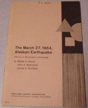 Image du vendeur pour The March 27, 1964, Alaskan Earthquake: Effects on Structures in Anchorage mis en vente par Books of Paradise