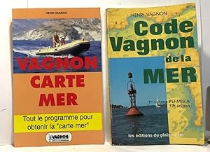 Bild des Verkufers fr 30 conseils au plaisancier + Code vagnon de la er 1er volume 17e dition + Carte Mer Vagnon + Mares comprendre les mares (Odile Gurin) --- 4 volumes zum Verkauf von crealivres