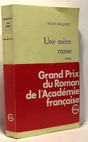 Image du vendeur pour Une mre russe mis en vente par crealivres