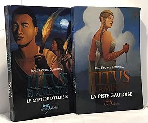 Seller image for Le Mystre d'leusis + La piste gauloise --- Titus Flainius --- 2 livres for sale by crealivres