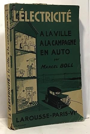 L'électricité à la ville à la campagne en auto