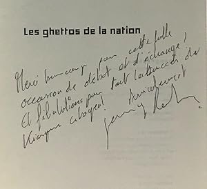 Seller image for Les ghettos de la nation for sale by crealivres