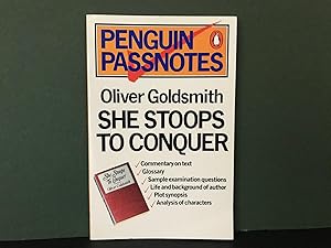 Seller image for Oliver Goldsmith - She Stoops to Conquer (Penguin Passnotes) for sale by Bookwood