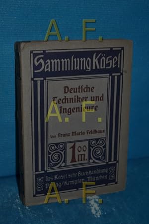 Image du vendeur pour Deutsche Techniker und Igenieure (Sammlung Ksel 57) mis en vente par Antiquarische Fundgrube e.U.