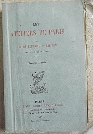 Seller image for Les ateliers de Paris.tome 1 for sale by la petite boutique de bea