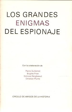 Imagen del vendedor de Grandes enigmas del espionaje. Volumen III . a la venta por Librera Astarloa