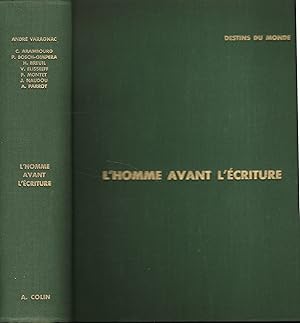 Imagen del vendedor de L'homma avant l'criture a la venta por Librairie Archaion