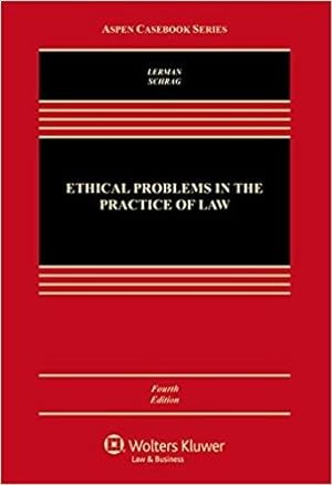 Seller image for Ethical Problems in the Practice of Law (Concise Edition) (w/ Connected Quizzing) for sale by BarristerBooks