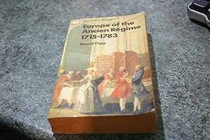 Image du vendeur pour Europe Of The Ancien Regime 1715 - 1783 mis en vente par SGOIS