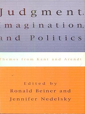 Bild des Verkufers fr Judgment, Imagination, and Politics. Themes from Kant and Arendt zum Verkauf von Librodifaccia