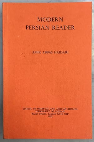 A Modern Persian Reader