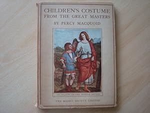 Image du vendeur pour Children's Costumes from the Great Masters: The Fifteenth and Early Sixteenth Centuries mis en vente par The Book Tree