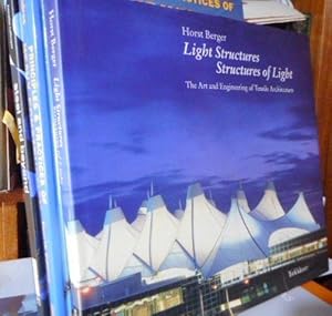 Bild des Verkufers fr LIGHT STRUCTURES - STRUCTURES OF LIGHT The Art and Engineering of Tensile Architecture + STEEL AND BEYOND New Strategies for Metals in Architecture + PRINCIPLES & PRACTICES OF HEAVY CONSTRUCTION Fourth Edition(3 libros) zum Verkauf von Libros Dickens