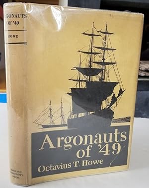Image du vendeur pour Argonauts of '49. History and Adventures of the Emigrant Companies from Massachusetts 1849-1850 mis en vente par Recycled