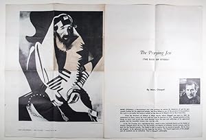 Seller image for News of the Month, June-July, 1946" [WITH "THE PRAYING JEW" (THE RABBI OF VITEBSK) BY MARC CHAGALL ON THE VERSO] for sale by ERIC CHAIM KLINE, BOOKSELLER (ABAA ILAB)