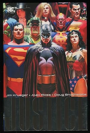Seller image for Justice Vol 1 Hardcover w/ Dust Jacket HC DJ Justice League of America DC Comics 2006 for sale by CollectibleEntertainment