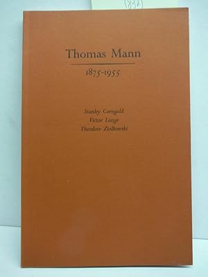 Immagine del venditore per Thomas Mann 1875-1955 venduto da Imperial Books and Collectibles