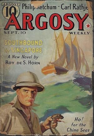 Imagen del vendedor de ARGOSY Weekly: September, Sept. 10, 1938 ("Lost House") a la venta por Books from the Crypt