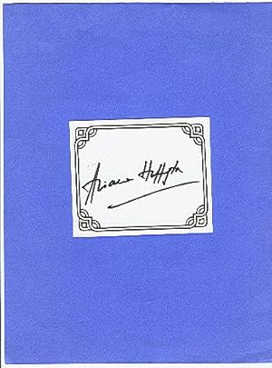 **SIGNED BOOKPLATES/AUTOGRAPHS by author ARIANNA HUFFINGTON**