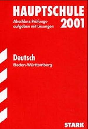 Imagen del vendedor de Hauptschule 2005. Deutsch. Baden-Wrttemberg. a la venta por Gabis Bcherlager